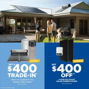 Tap Into Big Savings With Solahart - Two offers plus up to 72 months interest free