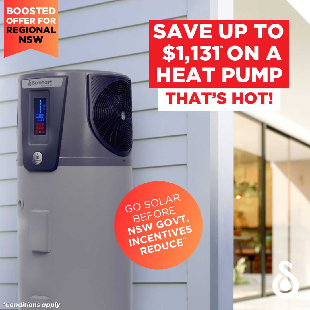 NSW Government Incentives on Heat Pumps from Solahart